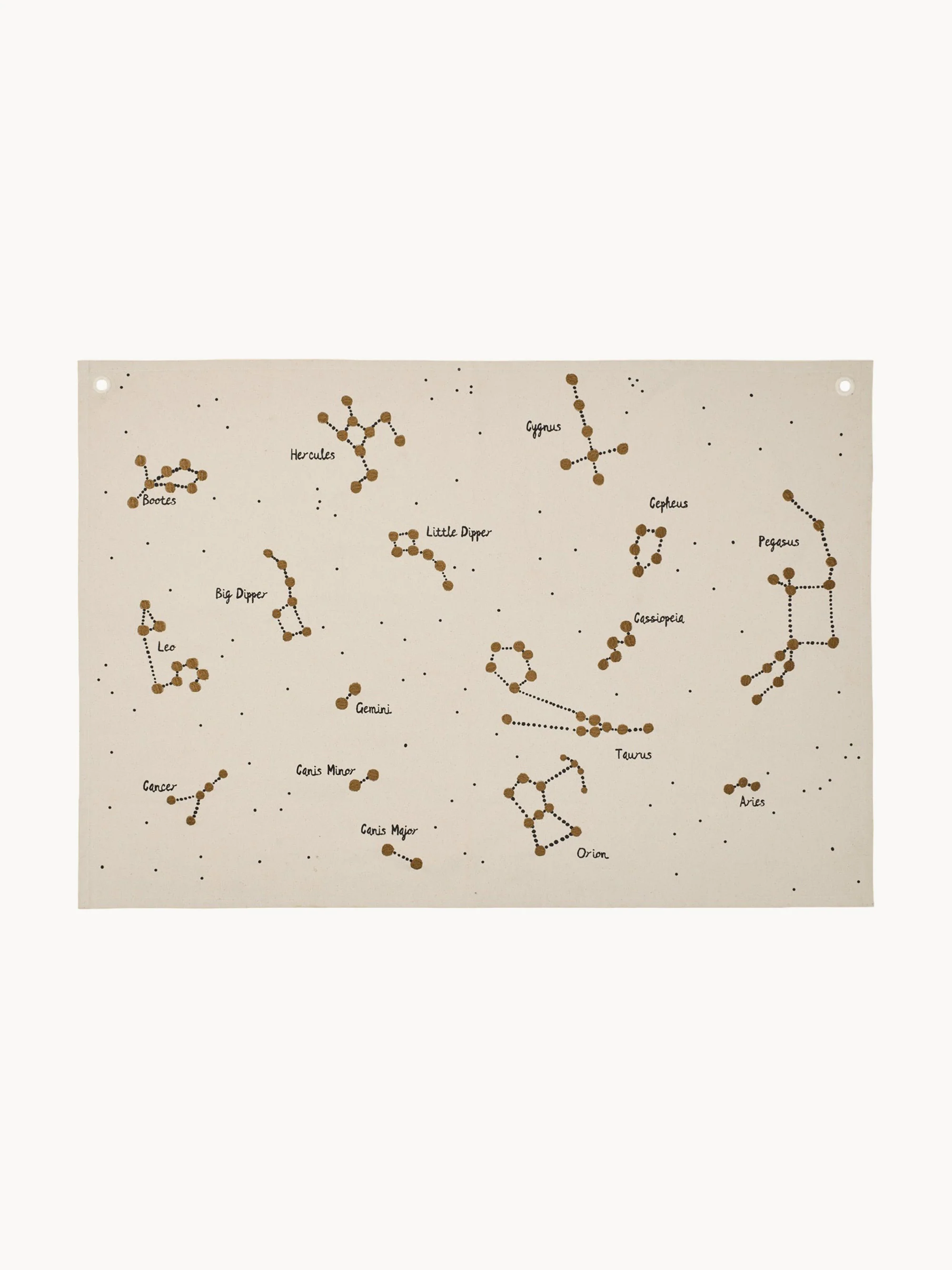 Karten Constellation aus Bio-Baumwolle