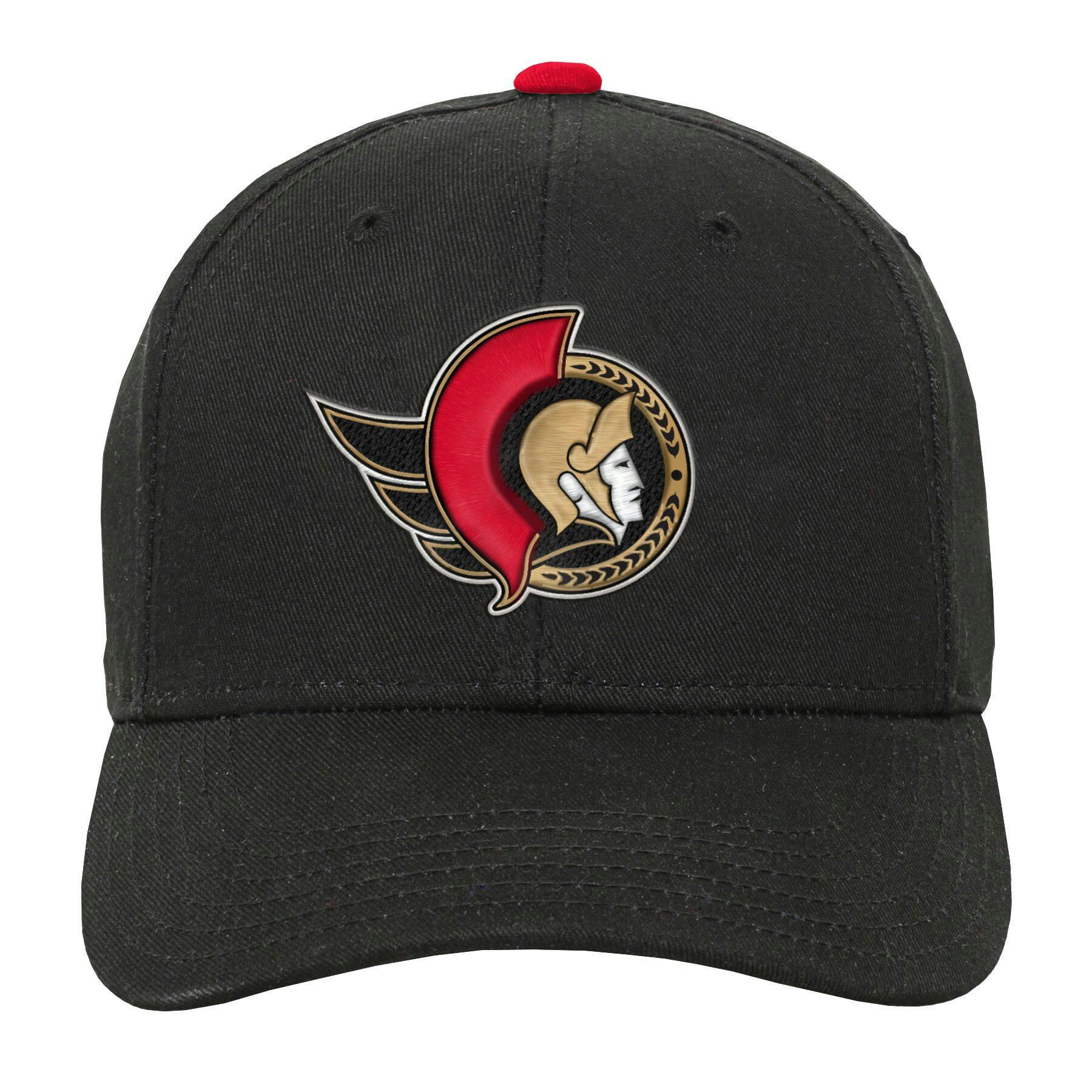 NHL Ottawa Senators Precurved Snap Adjustable Cap, Youth