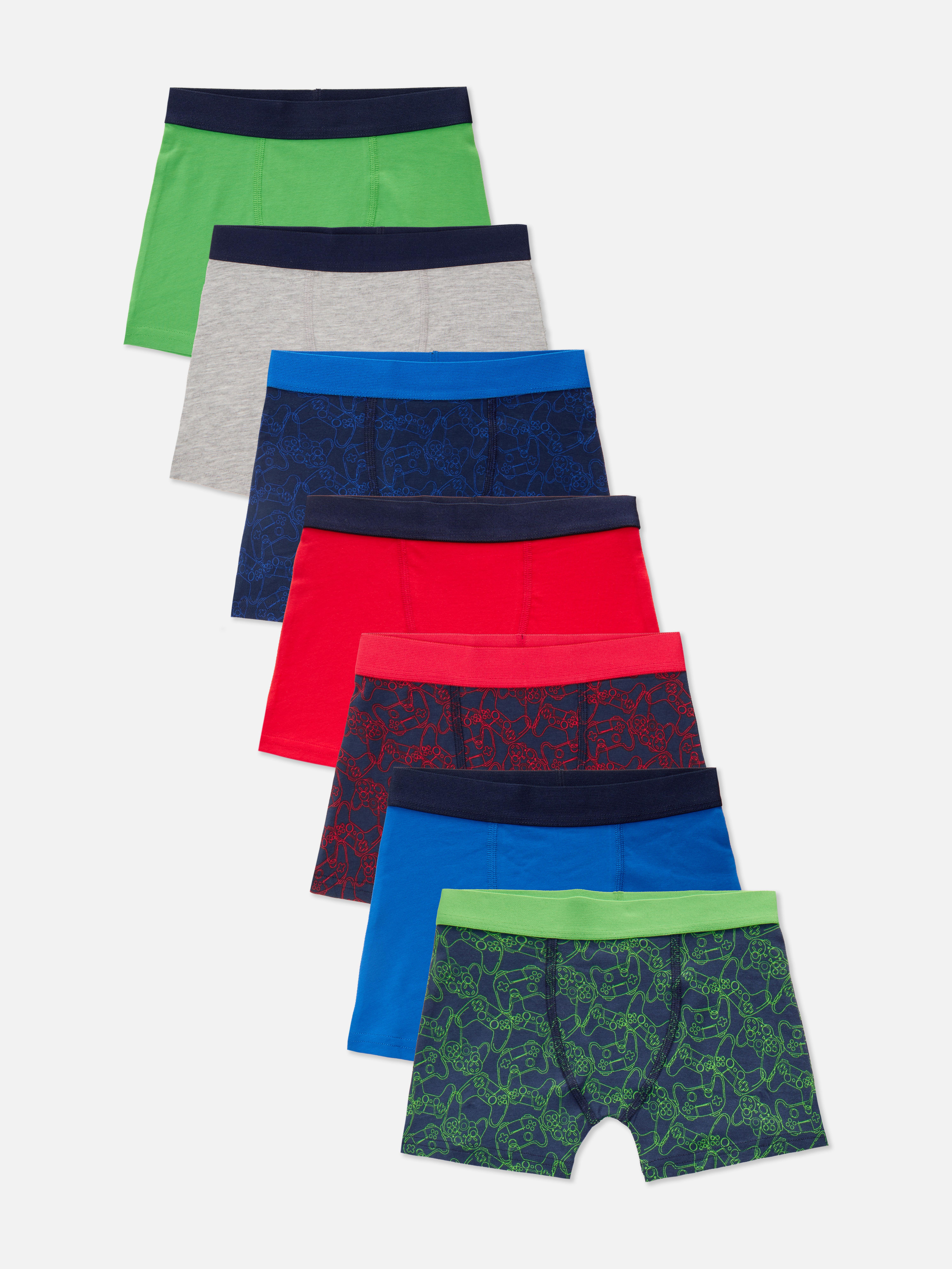 2-15yrs | 7pk Gaming Graphic Trunks