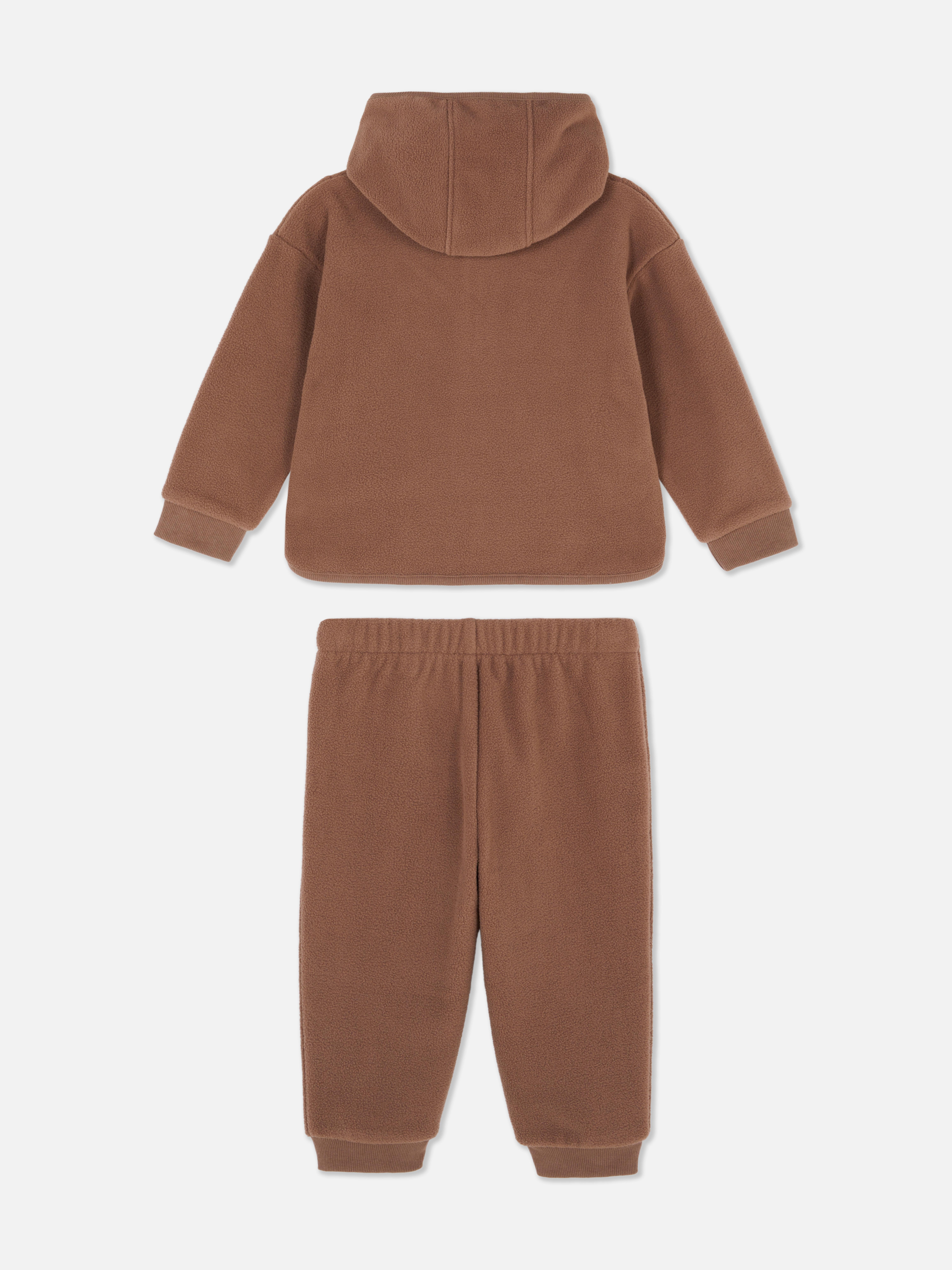 0-36mths | Fleece Hoodie and Sweatpants Set