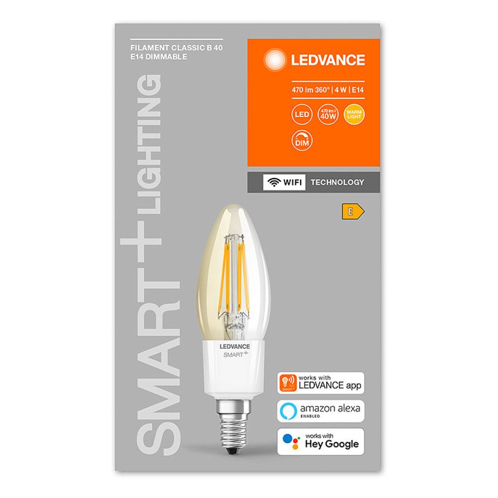 SMARTPÆRER LEDVANCE SMART  4 W 470 LM E14 DIMBAR 2700 K
