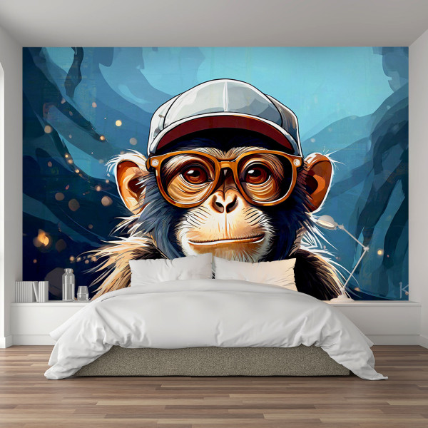 Feeby Fototapeta, Młodzieżowa małpa 150x105