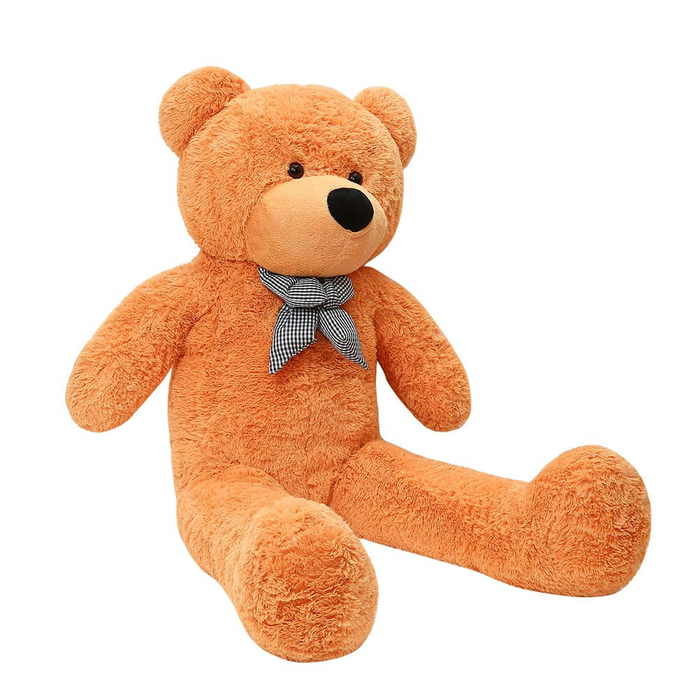 - MeowBaby® TEDDY Ours en peluche géant 200 cm Brun clair