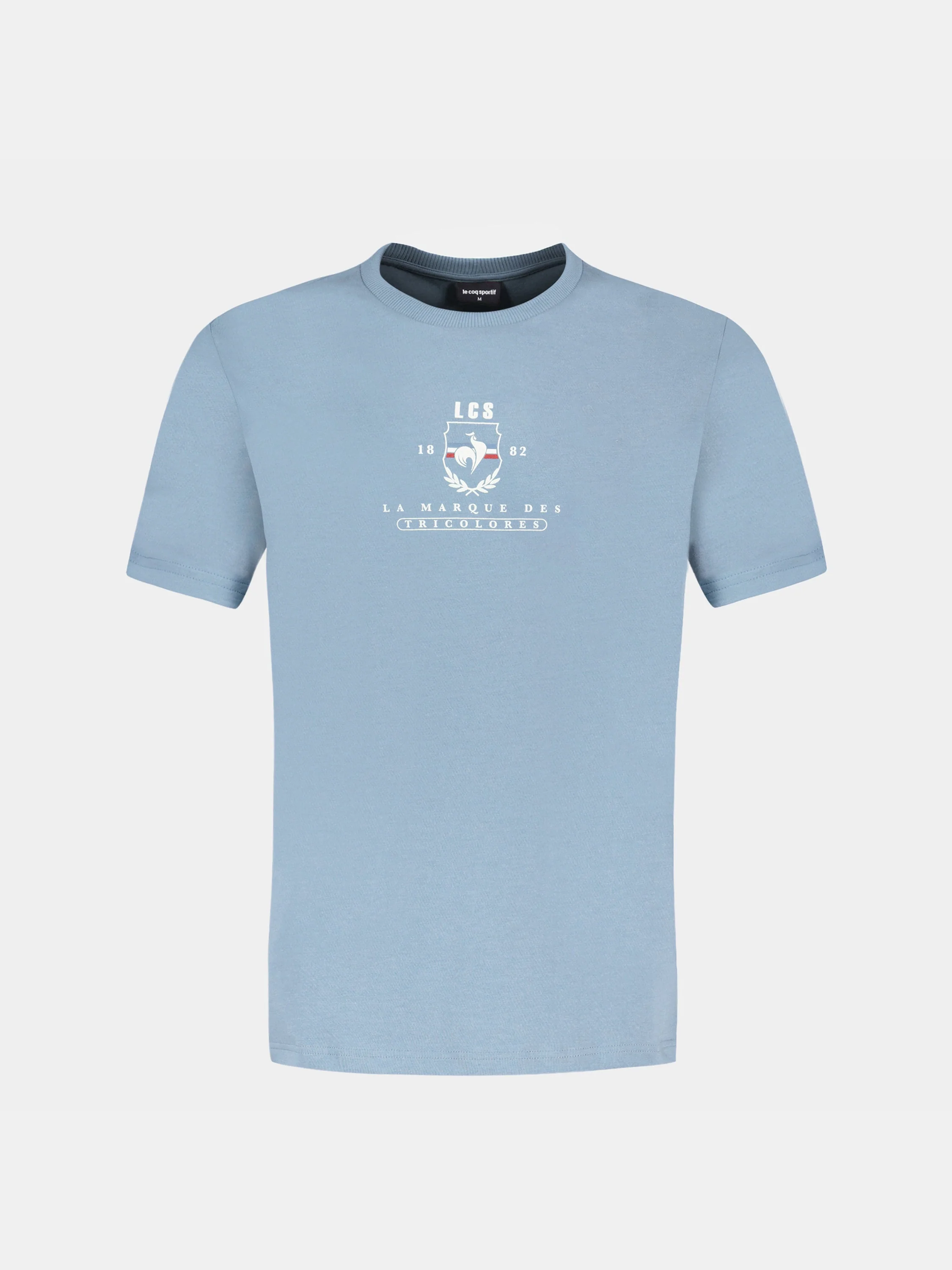 T-shirt en jersey de coton avec logo imprimé façon écusson