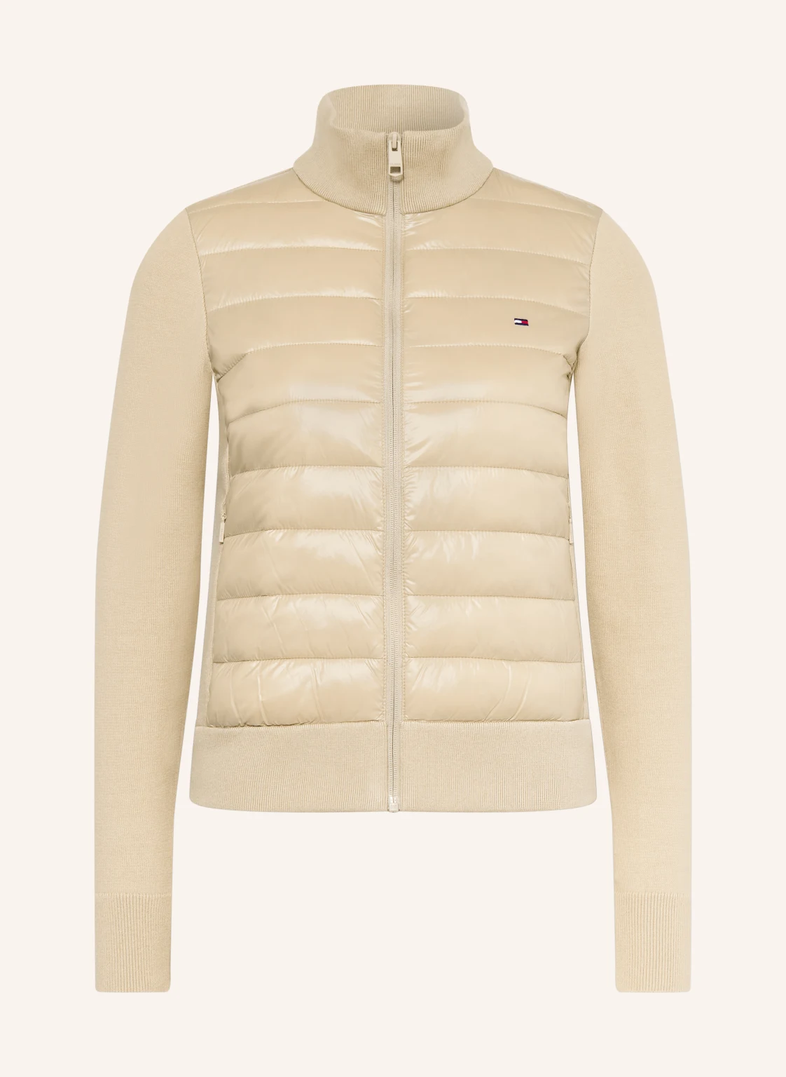 TOMMY HILFIGER Steppjacke im Materialmix