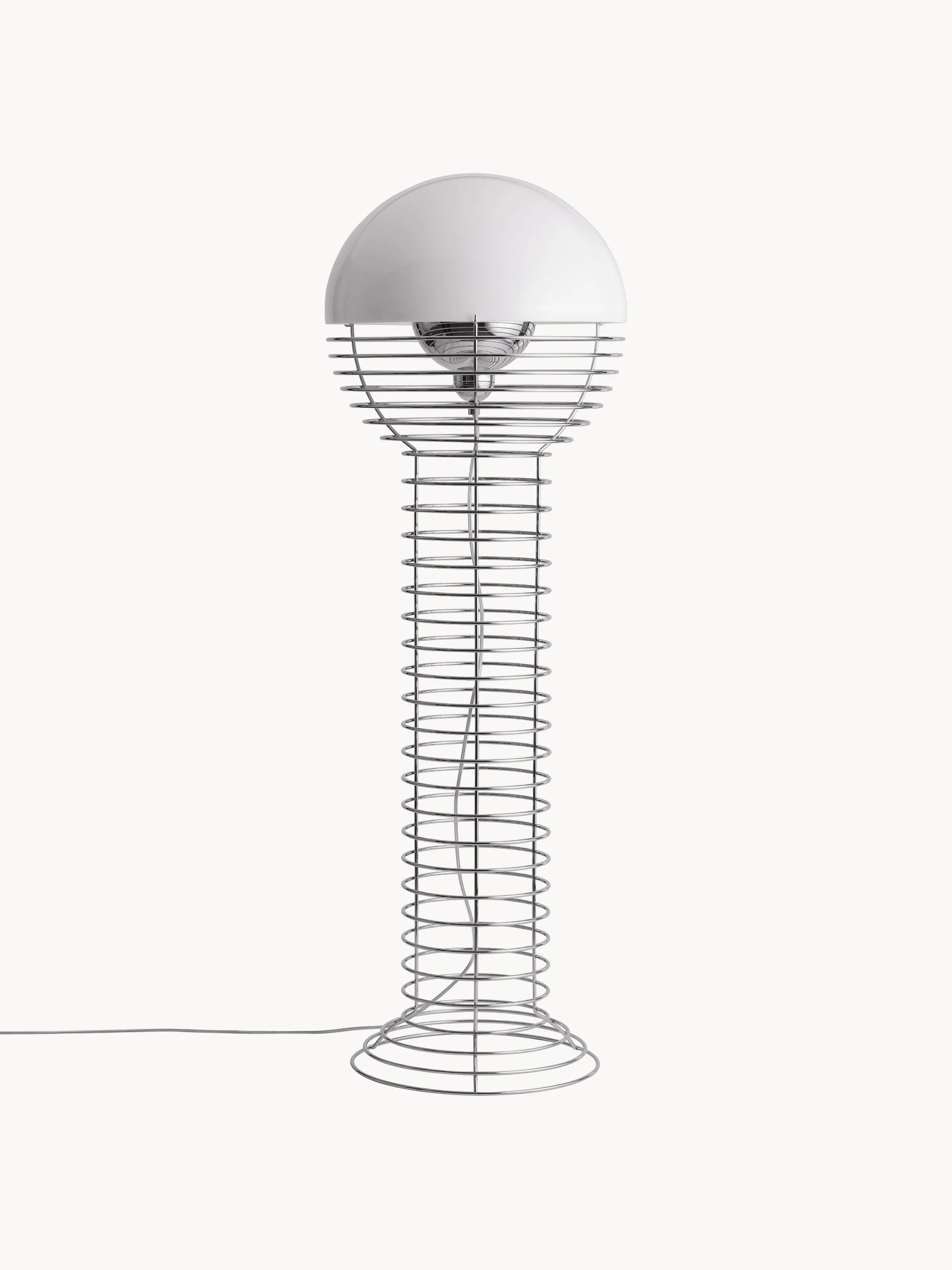 Kleine Stehlampe Wire, Design Verner Panton