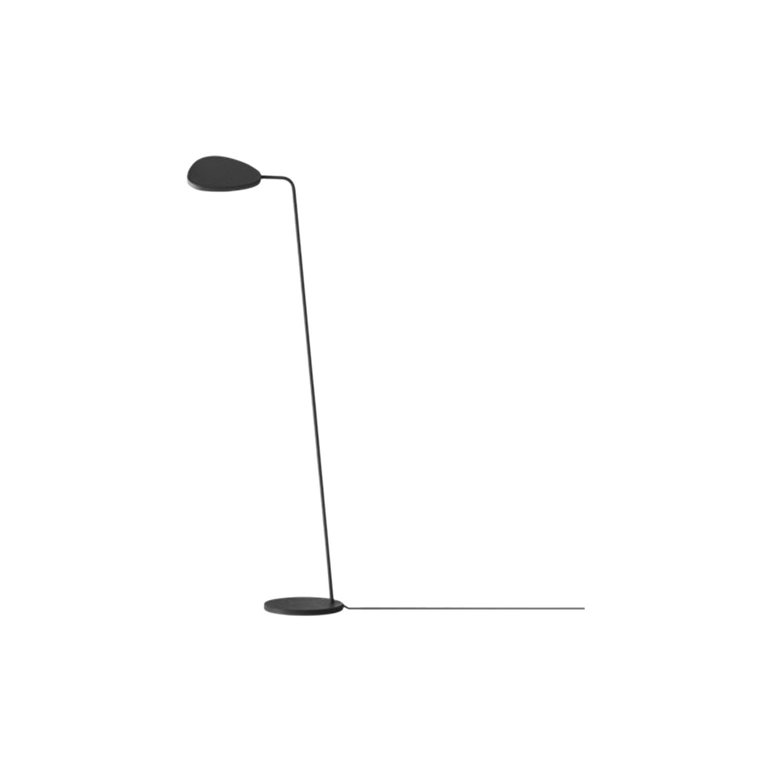 Leaf Floor Lamp, black