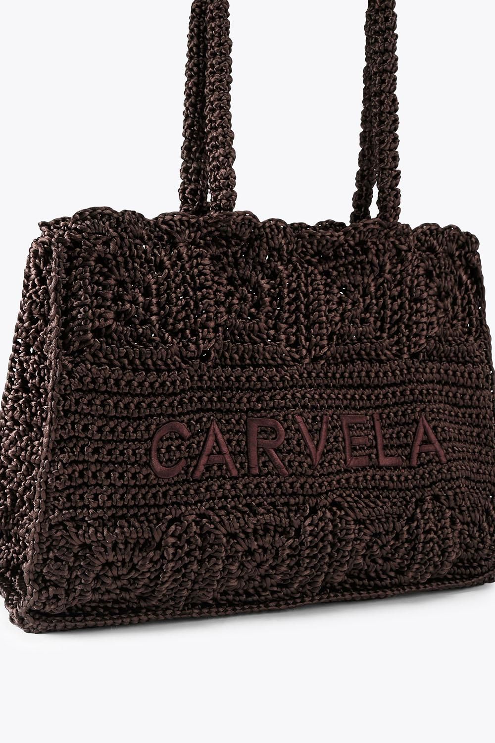Carvela Salerno Tote' Silk Blend Bag