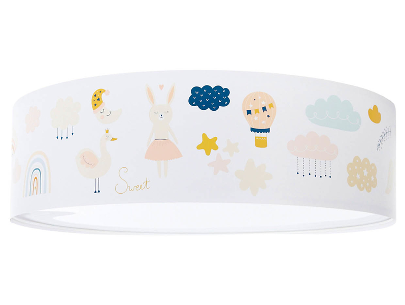 Lampa sufitowa dziecięca Sweet Dreamswielokolorowa