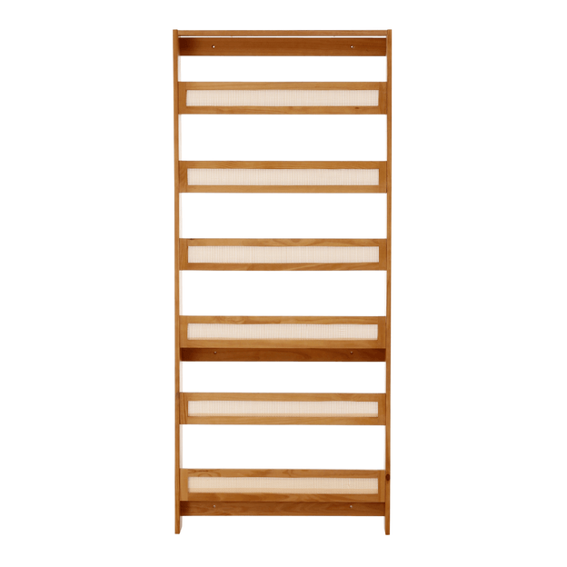 ESTANTE DE PAREDE COM PALHINHA 80 CM X 1,86 M PALHANDI