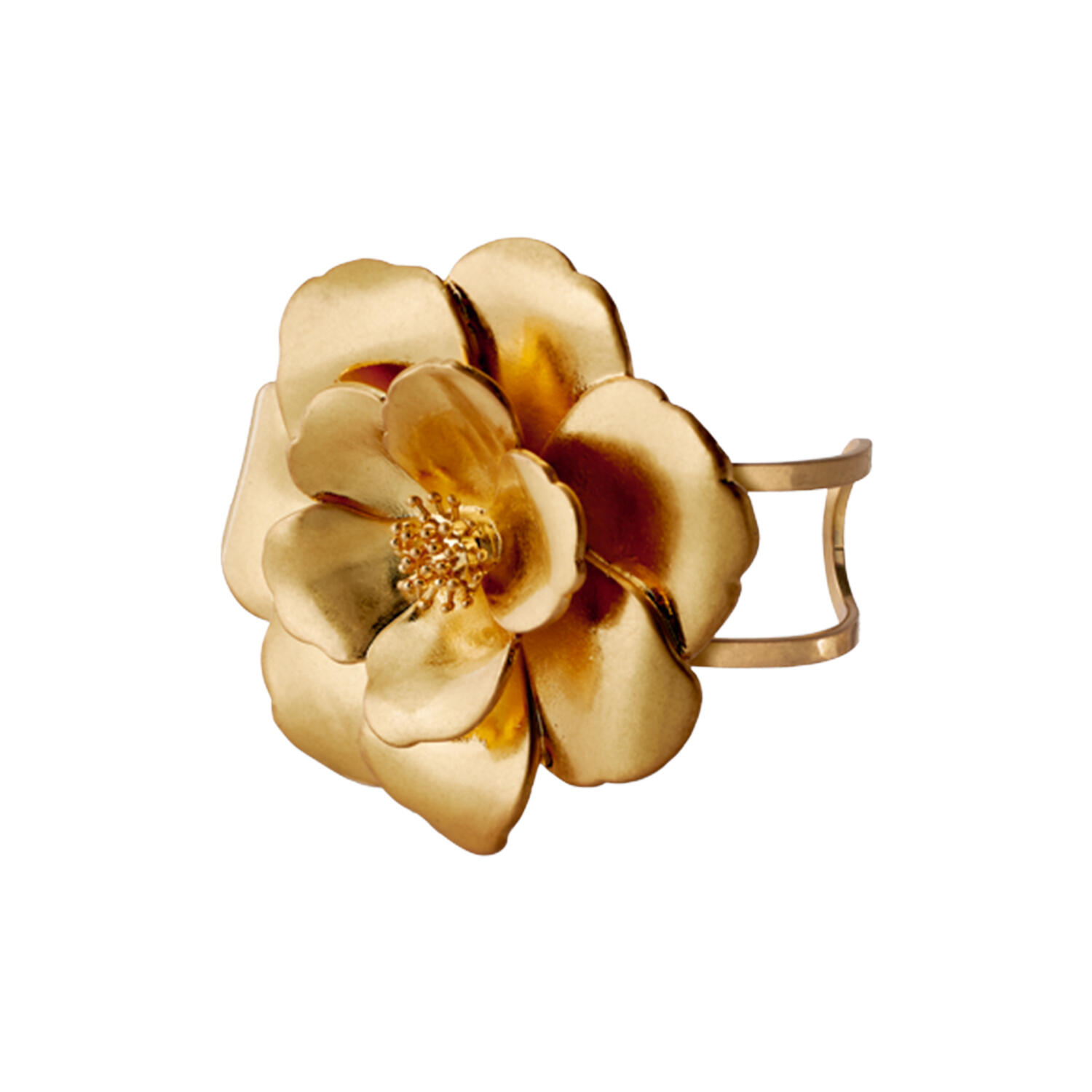 PEONY Bracelet, light gold