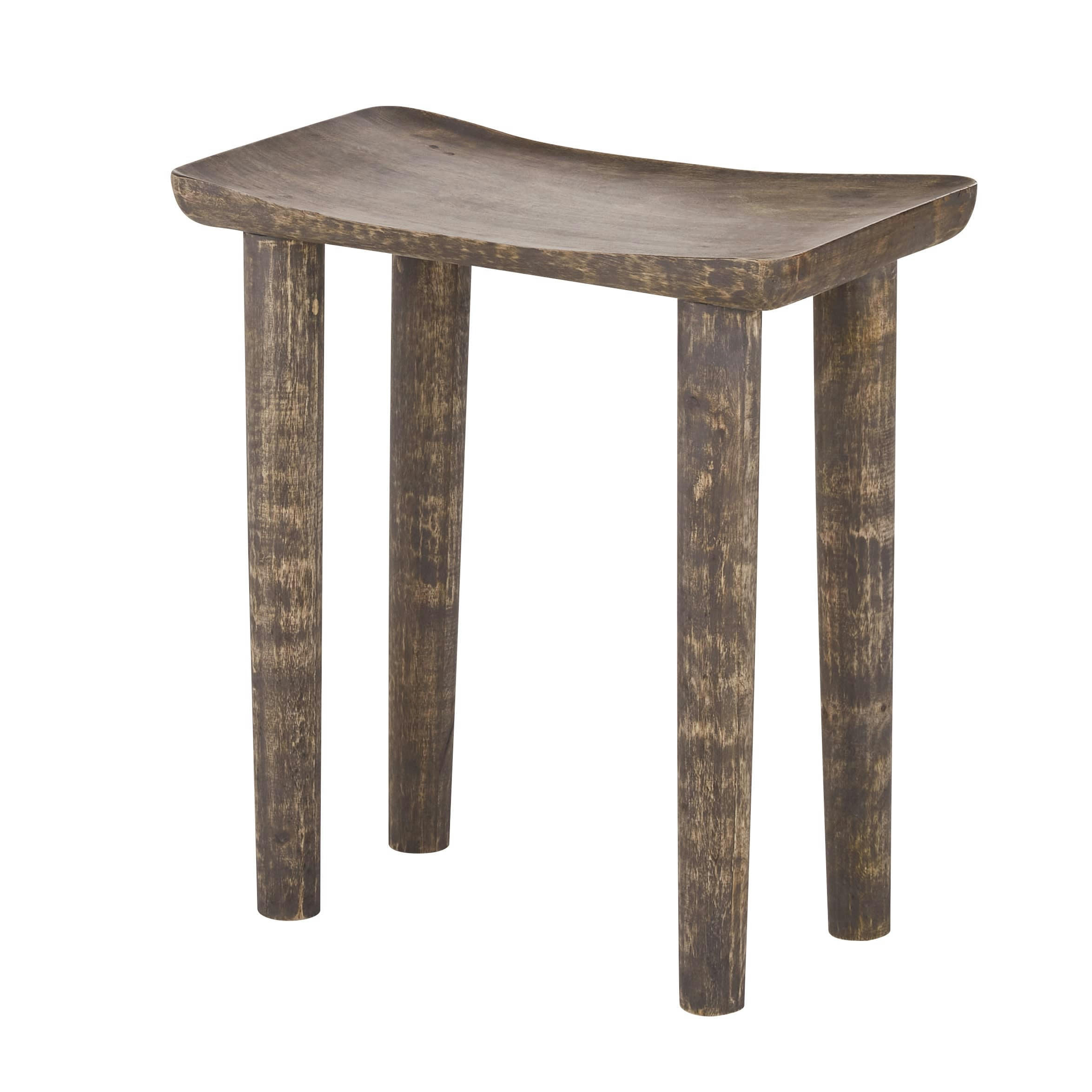 - Tabouret en bois de manguier