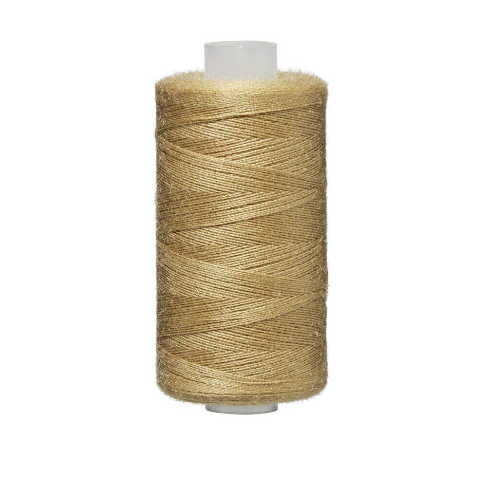 Fil à coudre beige 500m