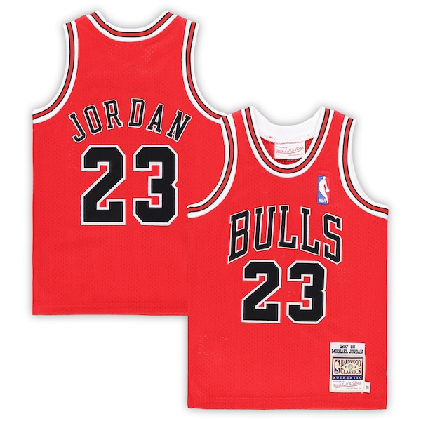 Michael Jordan Chicago Bulls Toddler 1997/98 Hardwood Classics Authentic Jersey - Red/Black/White