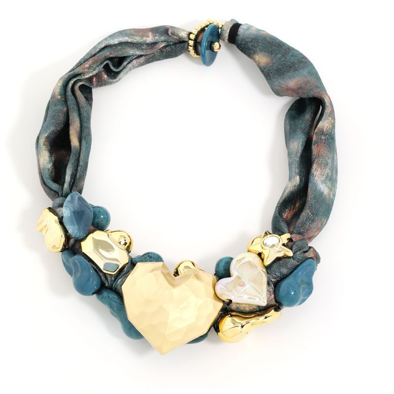 PEACH ACCESSORIES Boho Treasure Collar Necklace