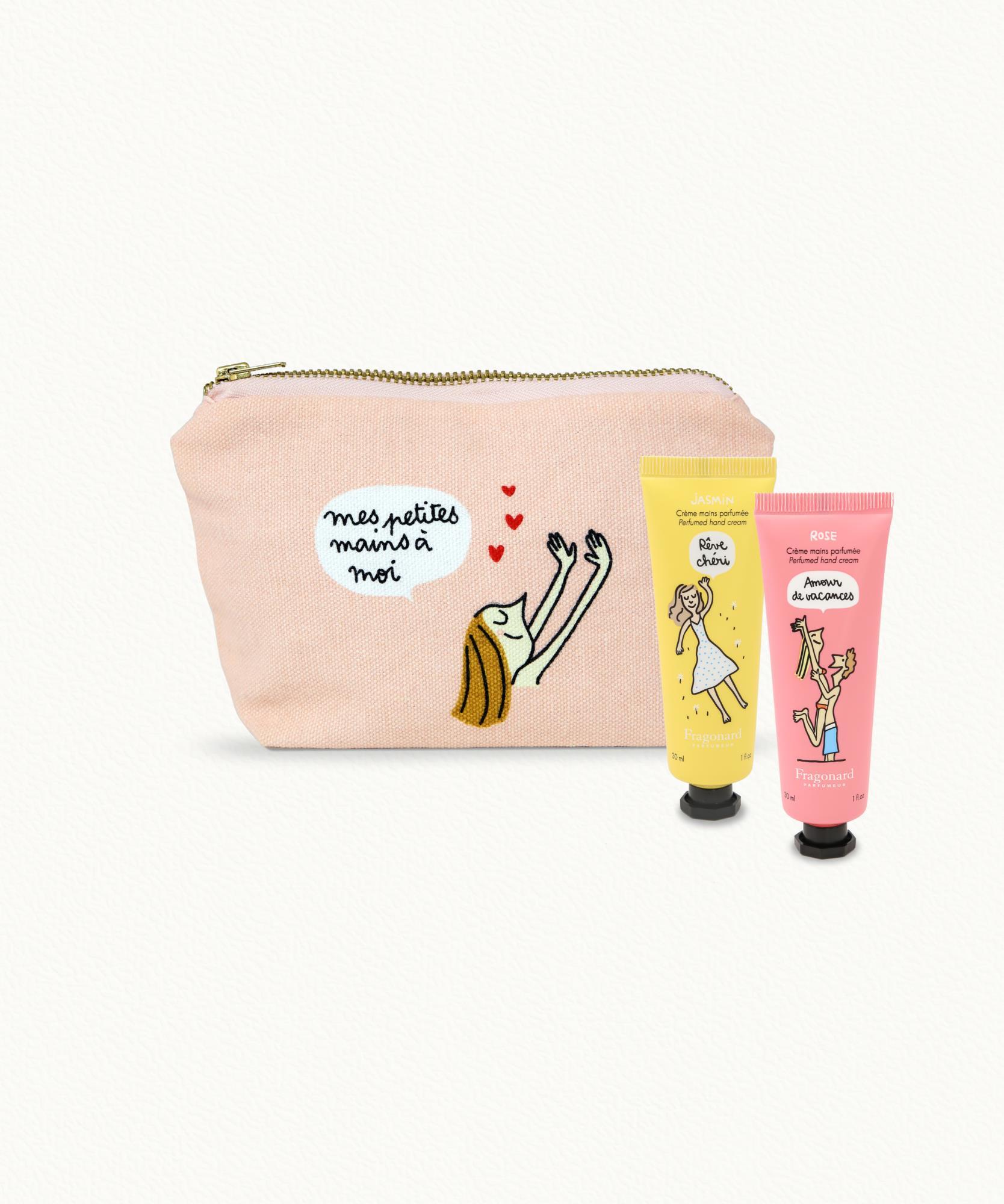Amour Toujours - 2 crèmes mains et 1 pochette