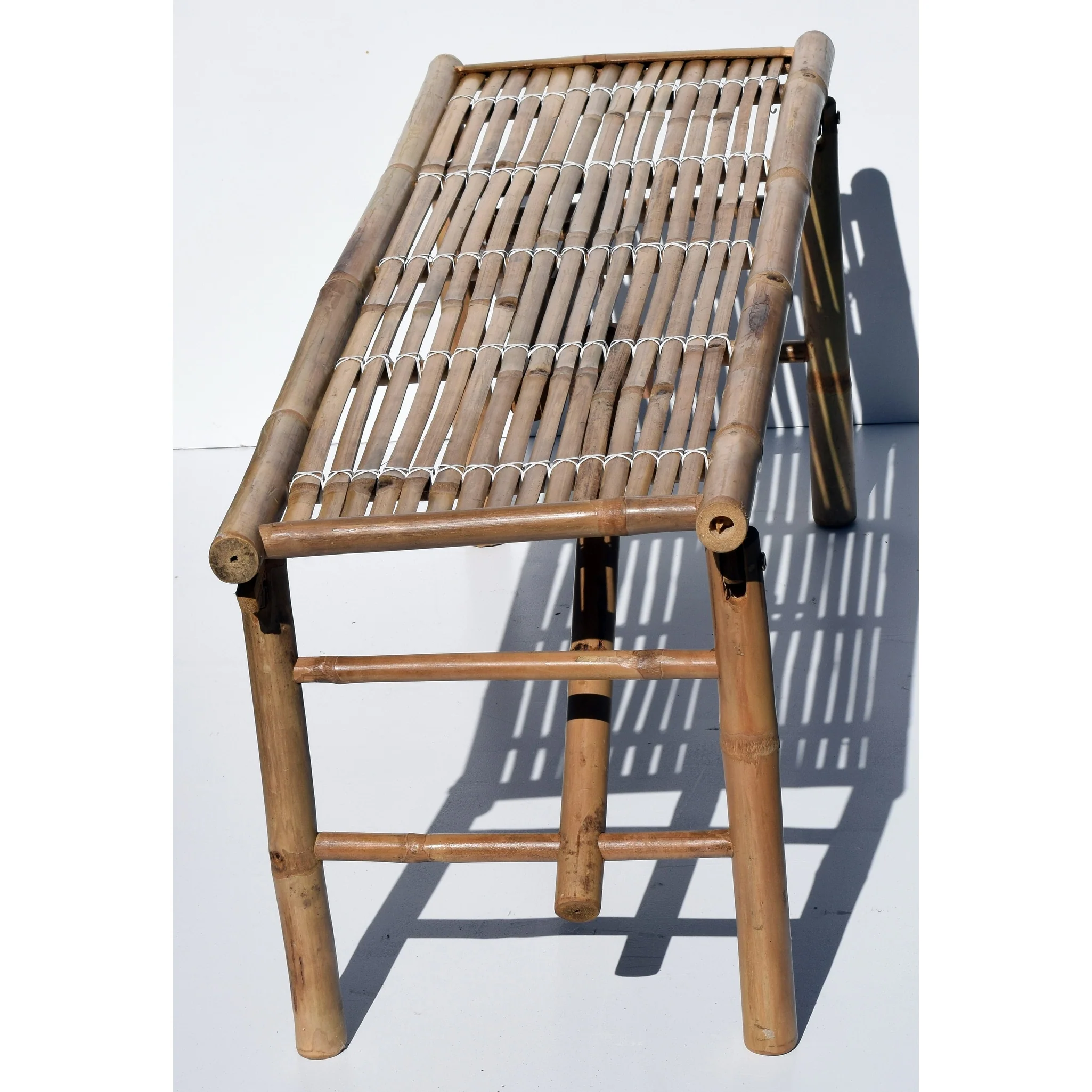 Bamboo Folding Bench