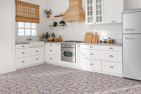 Carreaux vinyle Tulup 30x30 cm Mandala 9 pcs