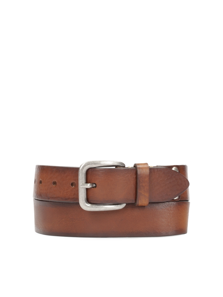 Classic brown men's belt