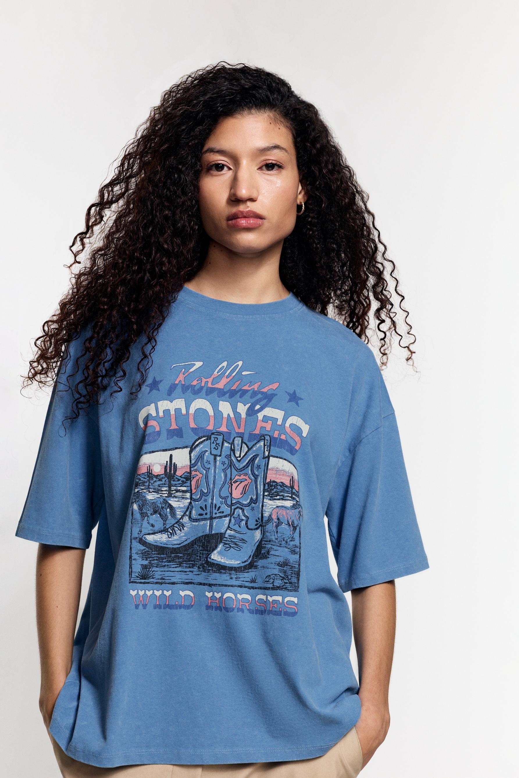 Camiseta oversize Rolling Stones ©Universal