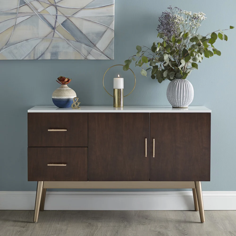 Simple Living Stacy Mid-Century Buffet/Sideboard