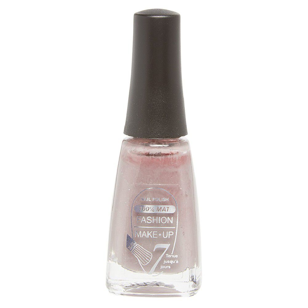 Fashion Make Up vernis à ongles 100% Mat Gris Mauve