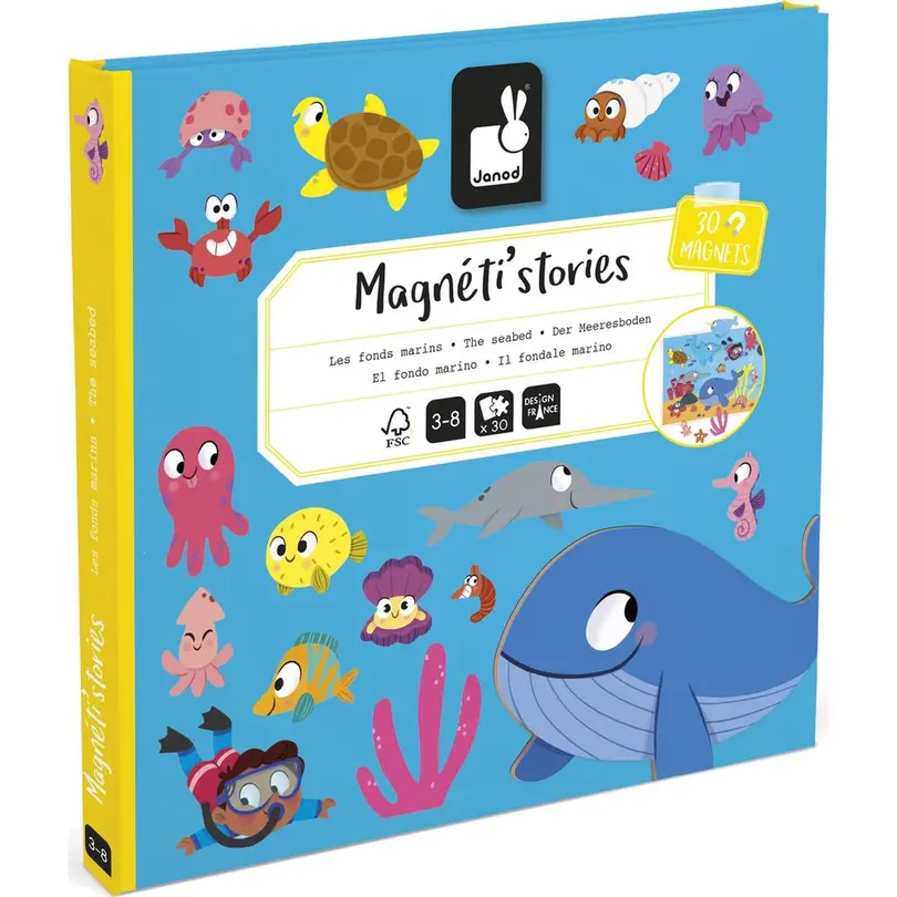 Spielset 30er-Set Magnetistories der Meeresboden