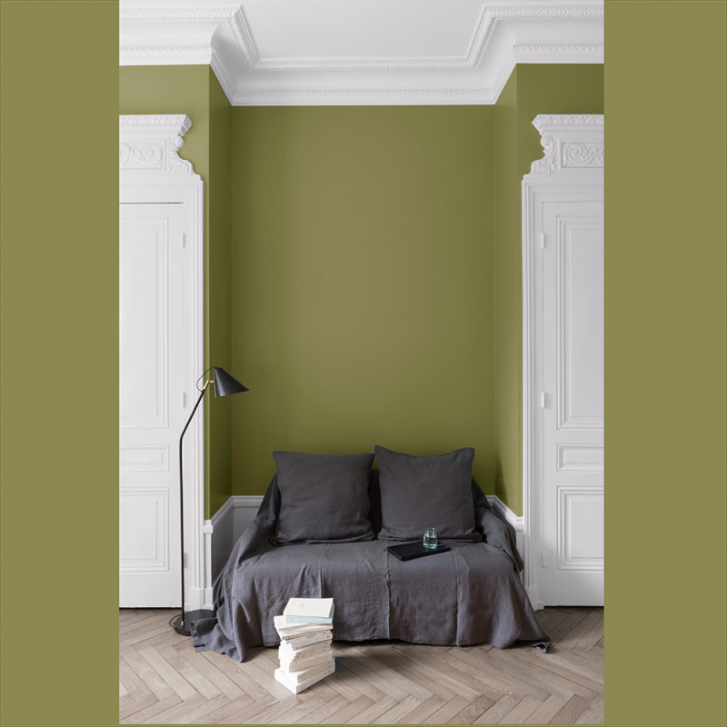 Peinture pour murs Velours de Peinture vert herbarium mat 2,5 L LIBERON