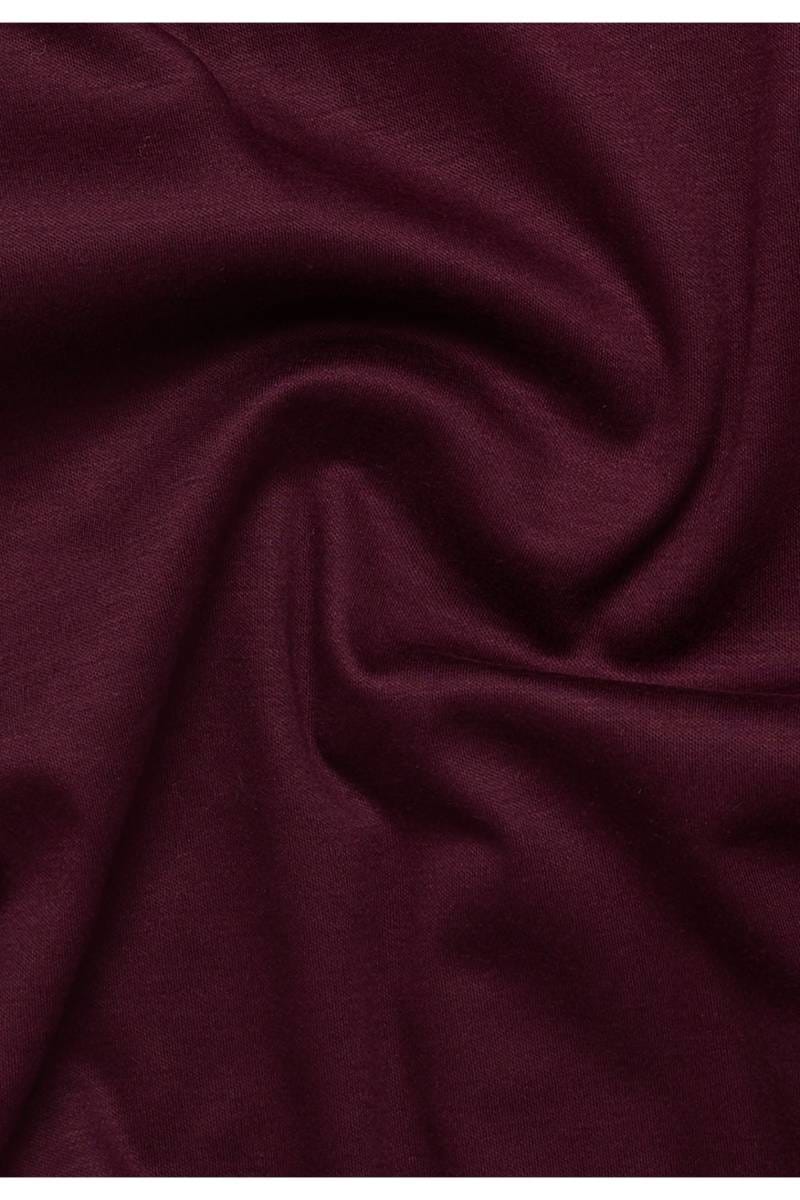 ETERNA 1863 Modern Fit Longsleeve Poloshirt bordeaux, Einfarbig