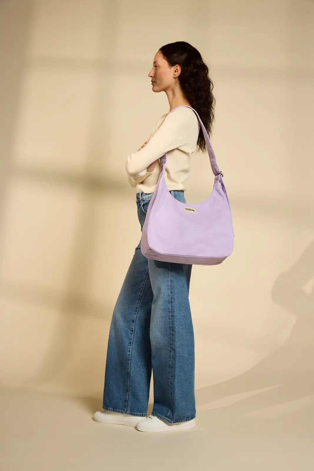 Sac hobo Claire Lilas