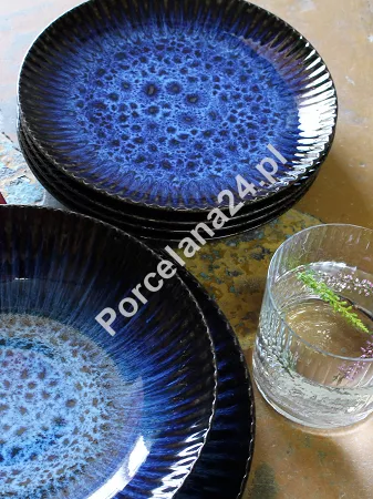 Komplet talerzy na 4 osoby (12 el.) Lubiana - Stoneware Cosmos