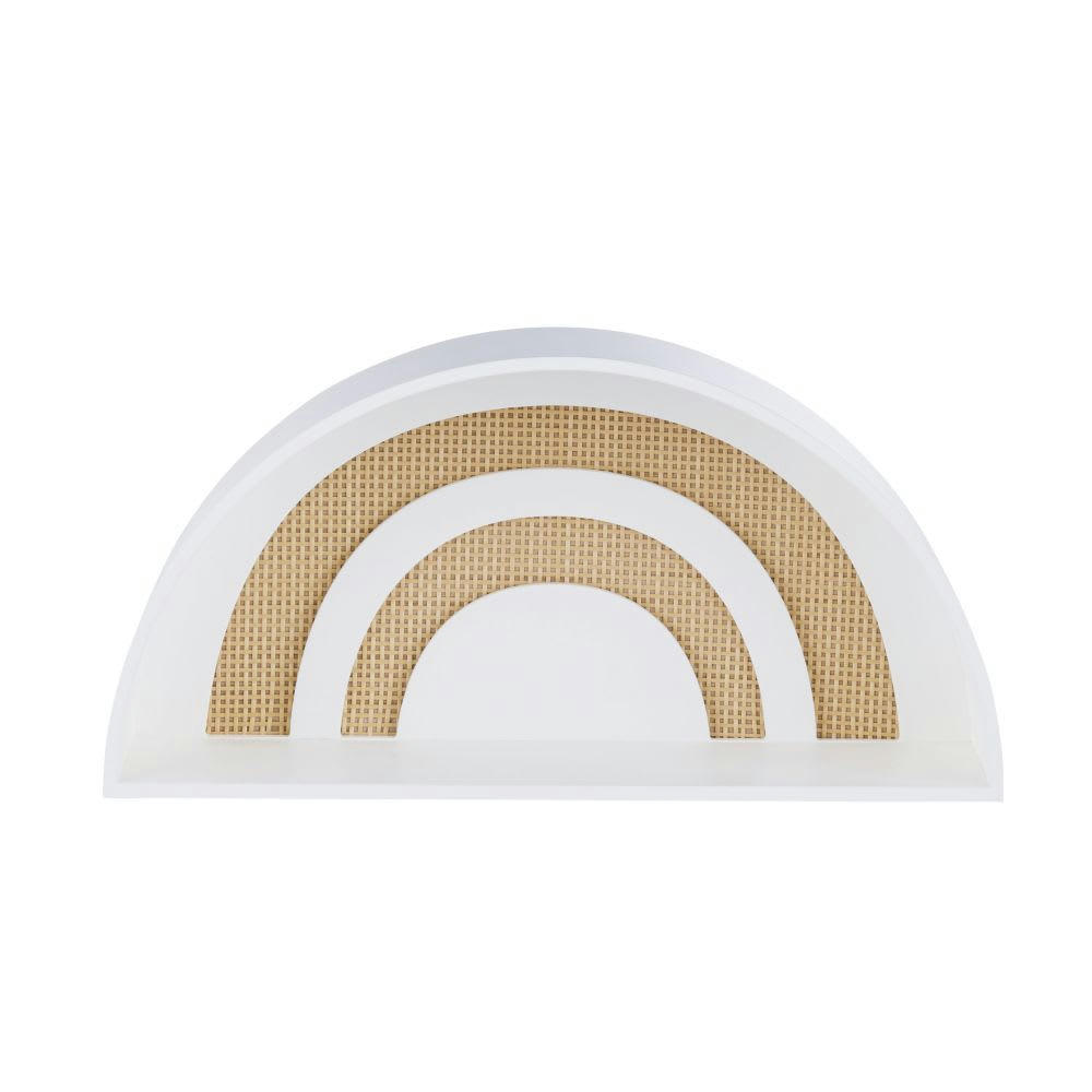 OIA - Etagère murale arc-en-ciel écrue