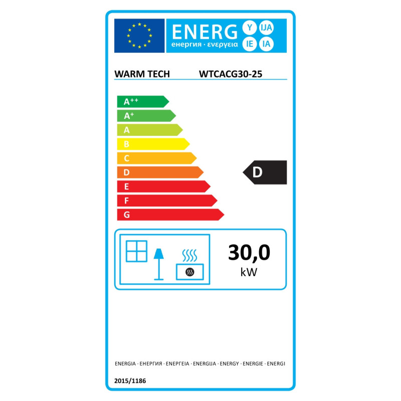 Canon à chaleur au gaz WTCACG30 30 kW WARMTECH
