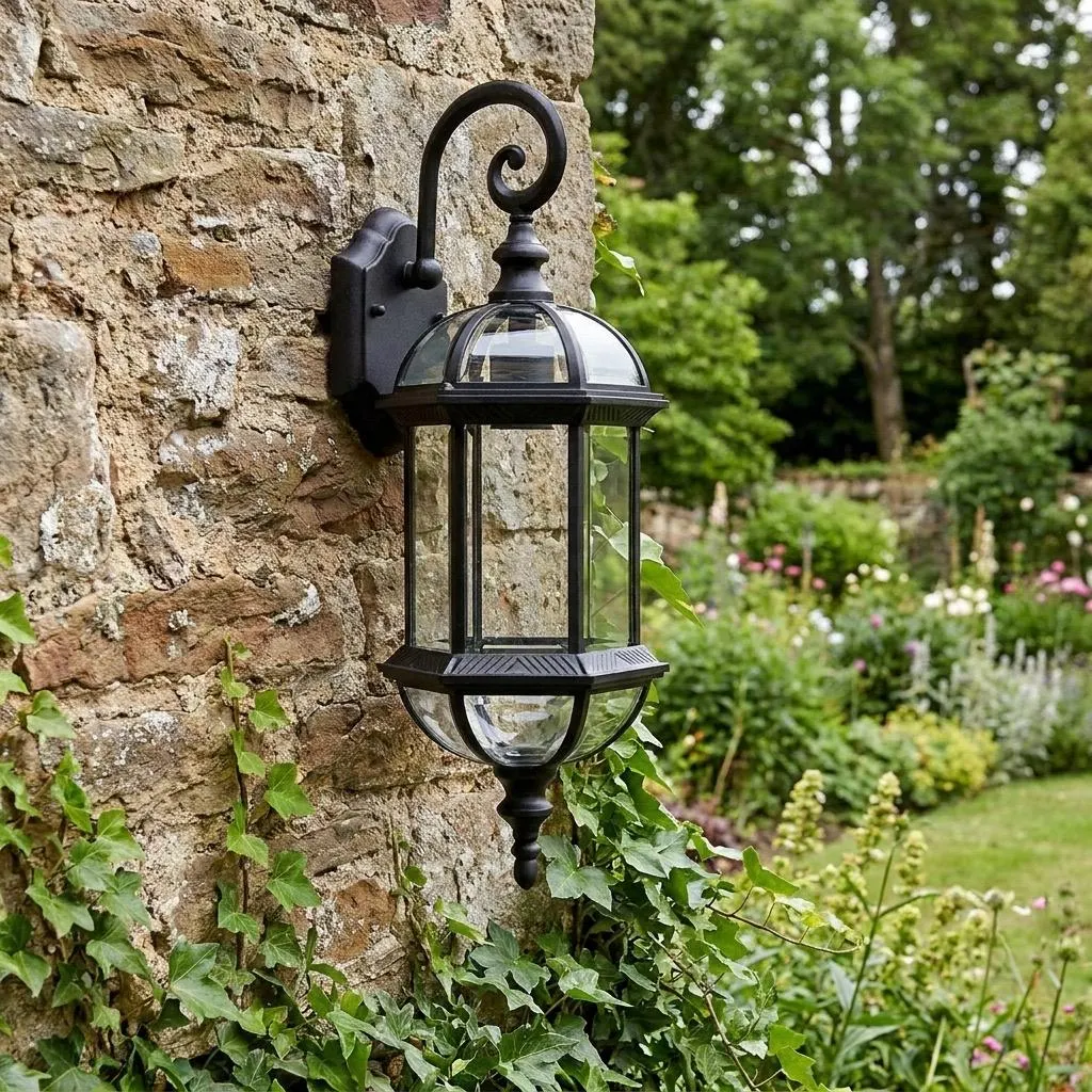 Vintage Outdoor Wall Lantern, Vintage Exterior Wall Sconce, Outdoor Wall Light Waterproof Vintage Lantern E27, garden lamp, Balcony Light