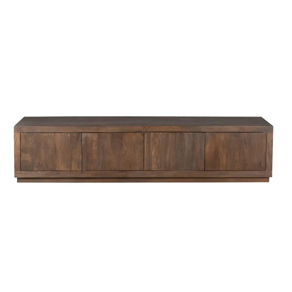 Tv-meubel Bruin Hout - 200x45x46cm - Brussel