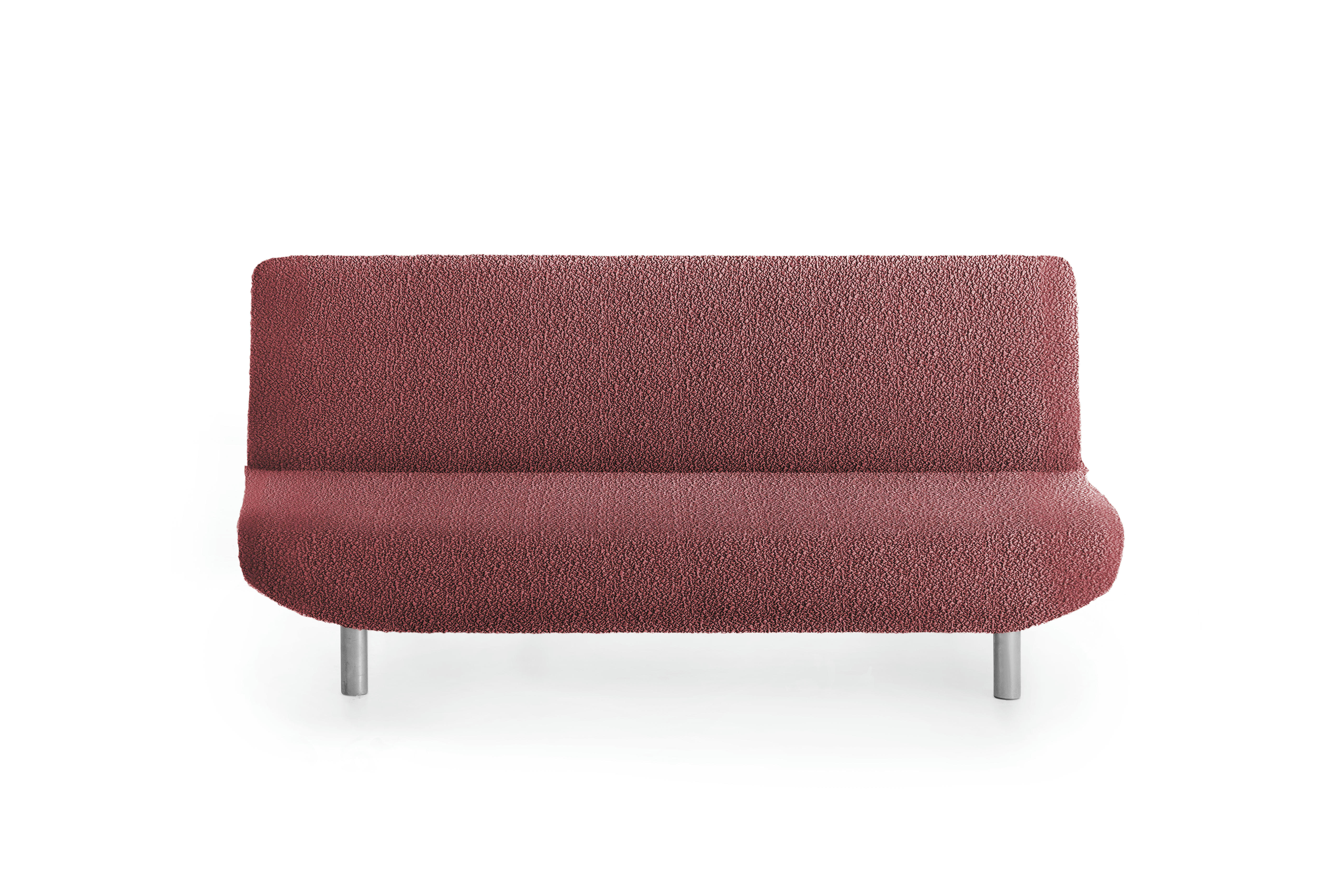 EYSA - Housse de canapé click clack extensible Bordeaux 180 - 230 cm
