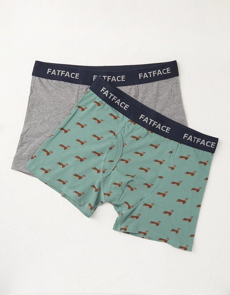 2 Pack Sausage Dog Boxers