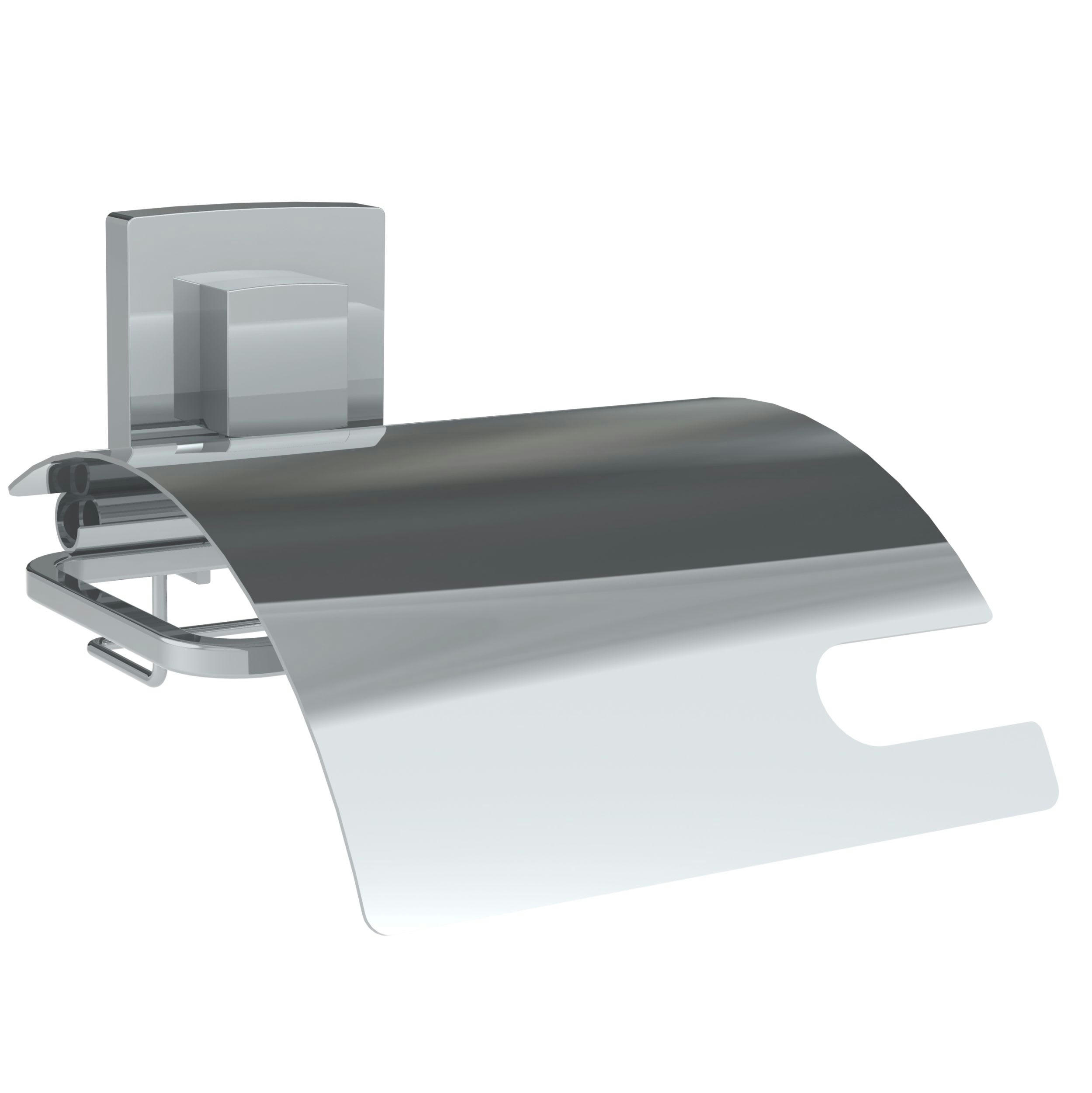 KOTE - Porte-papier WC  Acier inoxydable  Chromé  à fixer au mur