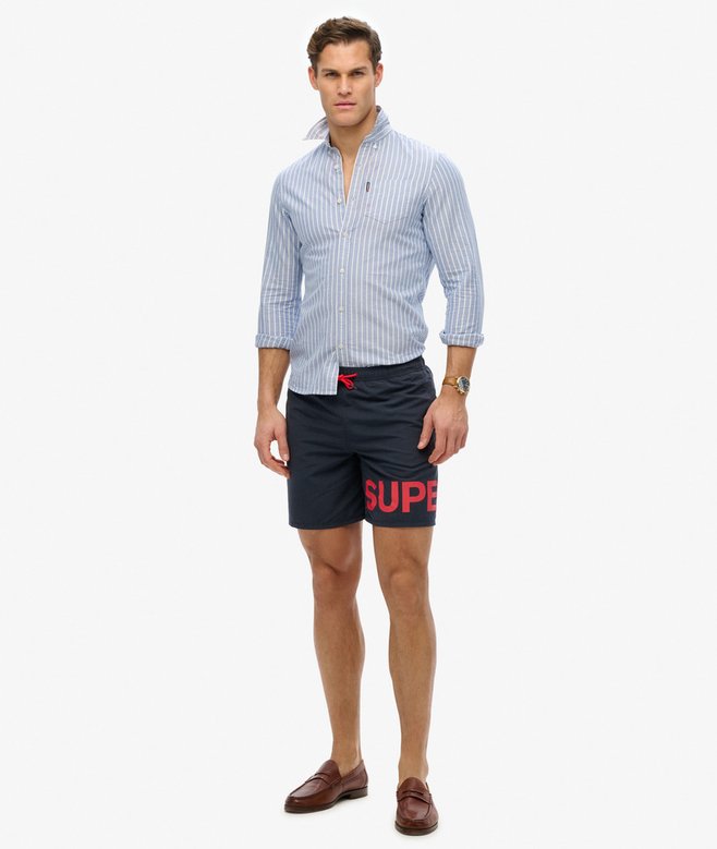 Graphic 17-Inch Swim Shorts