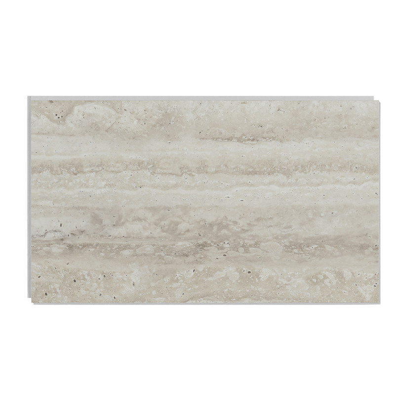 Dalle en PVC Travertino 65 x 37,5 cm 8 pièces DUMAWALL