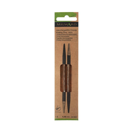 Milward 4.5mm Circular Interchangeable Knitting Needles