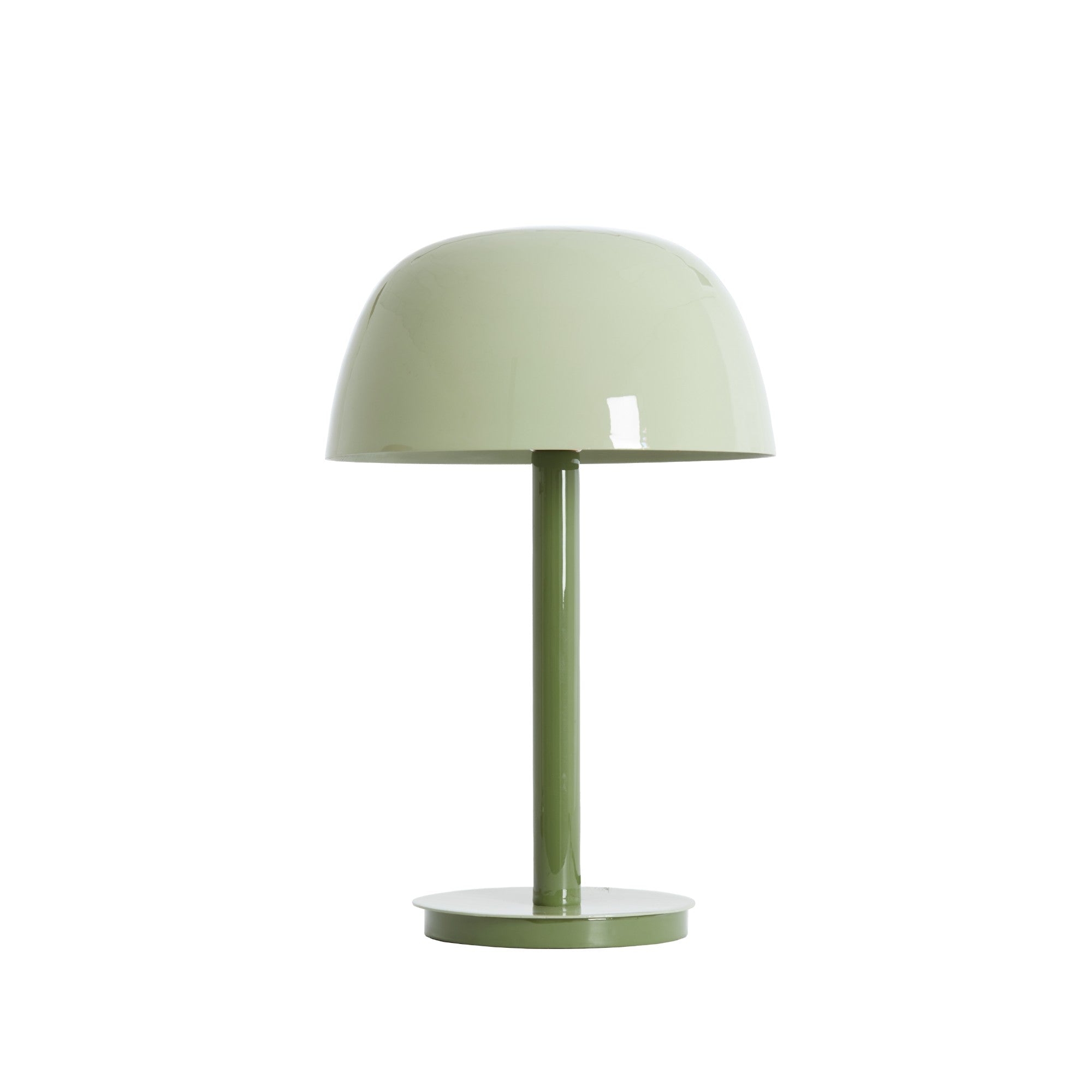 Light & Living tafellamp Marivet - groen - Ø30cm