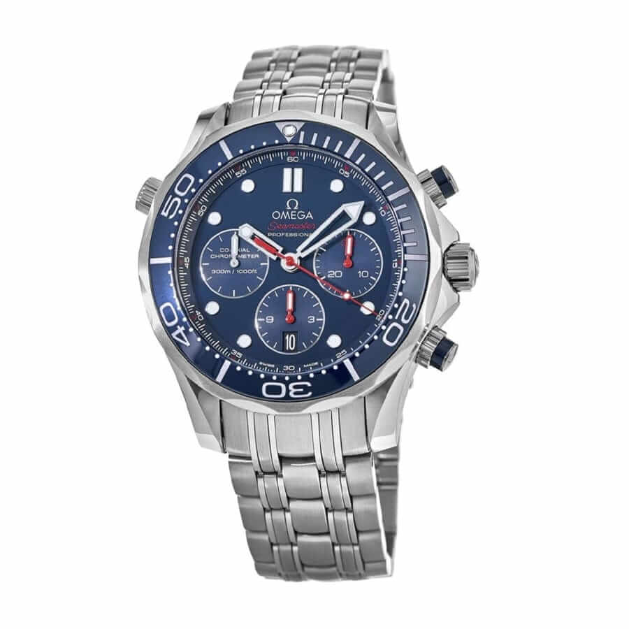 Omega Seamaster Diver Co-Axial Chronograph 212.30.44.50.03.001 Mirror Clone Quality