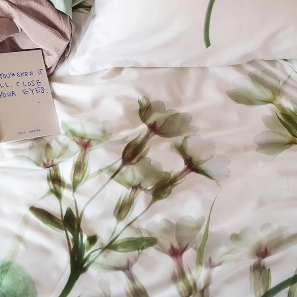 Cinderella Sereen Dekbedovertrek Satijn Wit-Lits-jumeaux (260 x 200/220 cm)