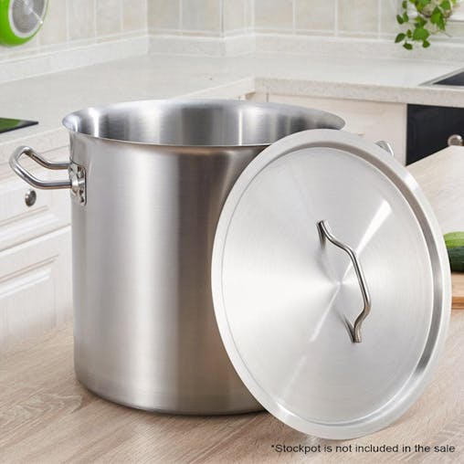 SOGA Stainless Steel Stockpot Lid 60cm