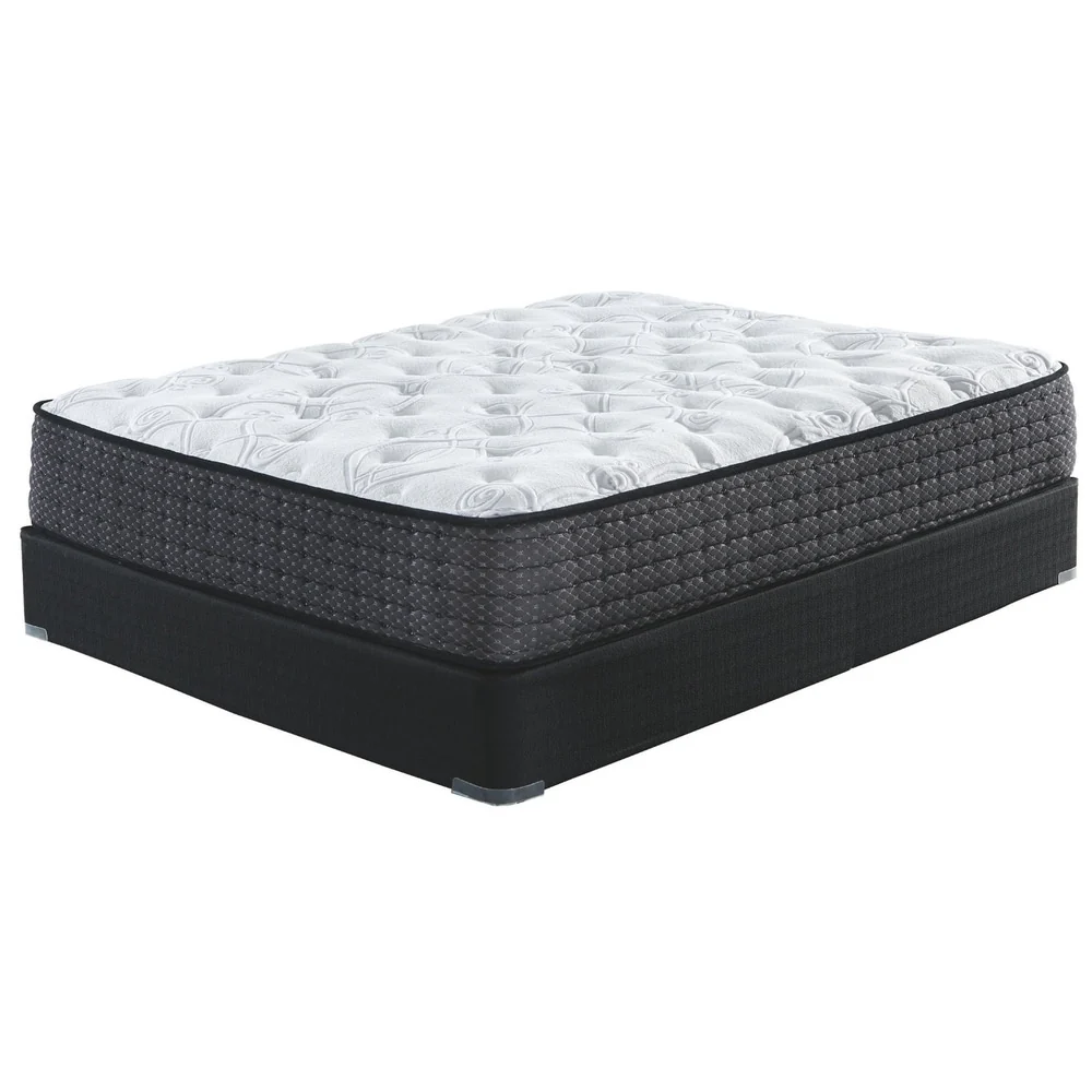 Signature Design by Ashley Limited Edition Plush Black and Grey 12-inch Mattress