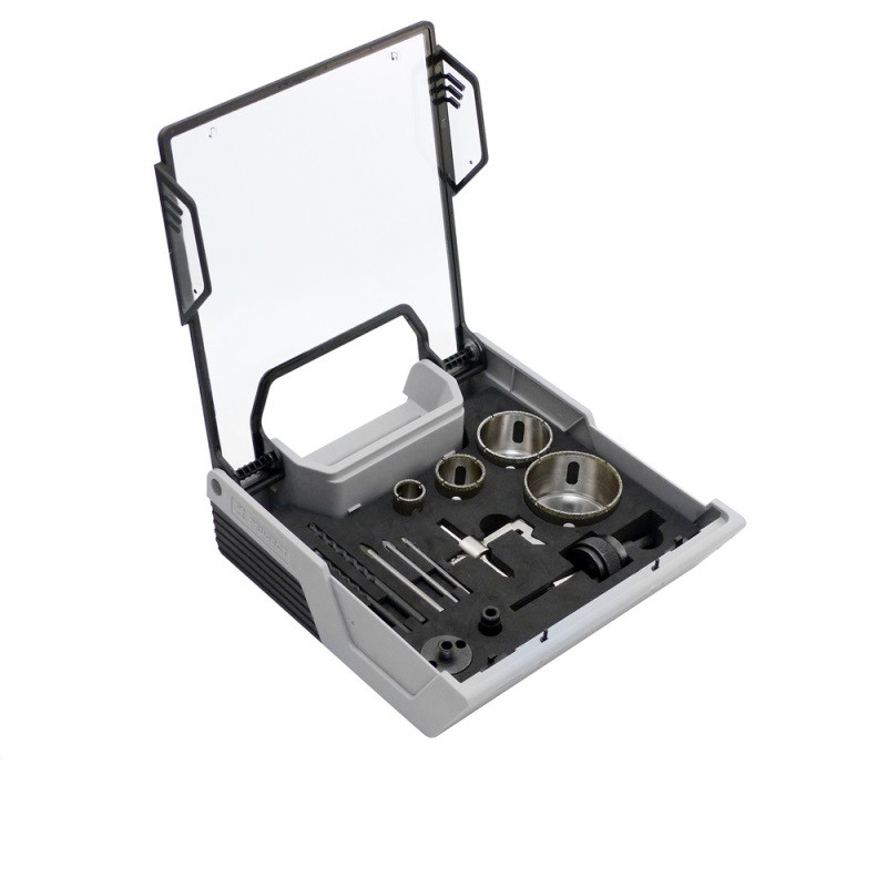 Coffret d'accessoires de perçage pour carreleur 16 pièces PEUGEOT