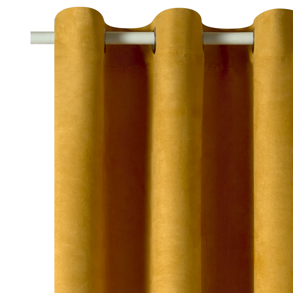 4MURS Rideau VELVET coloris ocre 140 x 260 cm