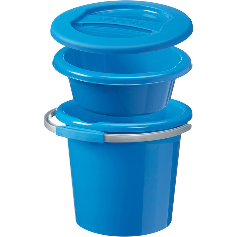 Set de nettoyage Water-Line bleu 3 pièces SUNWARE