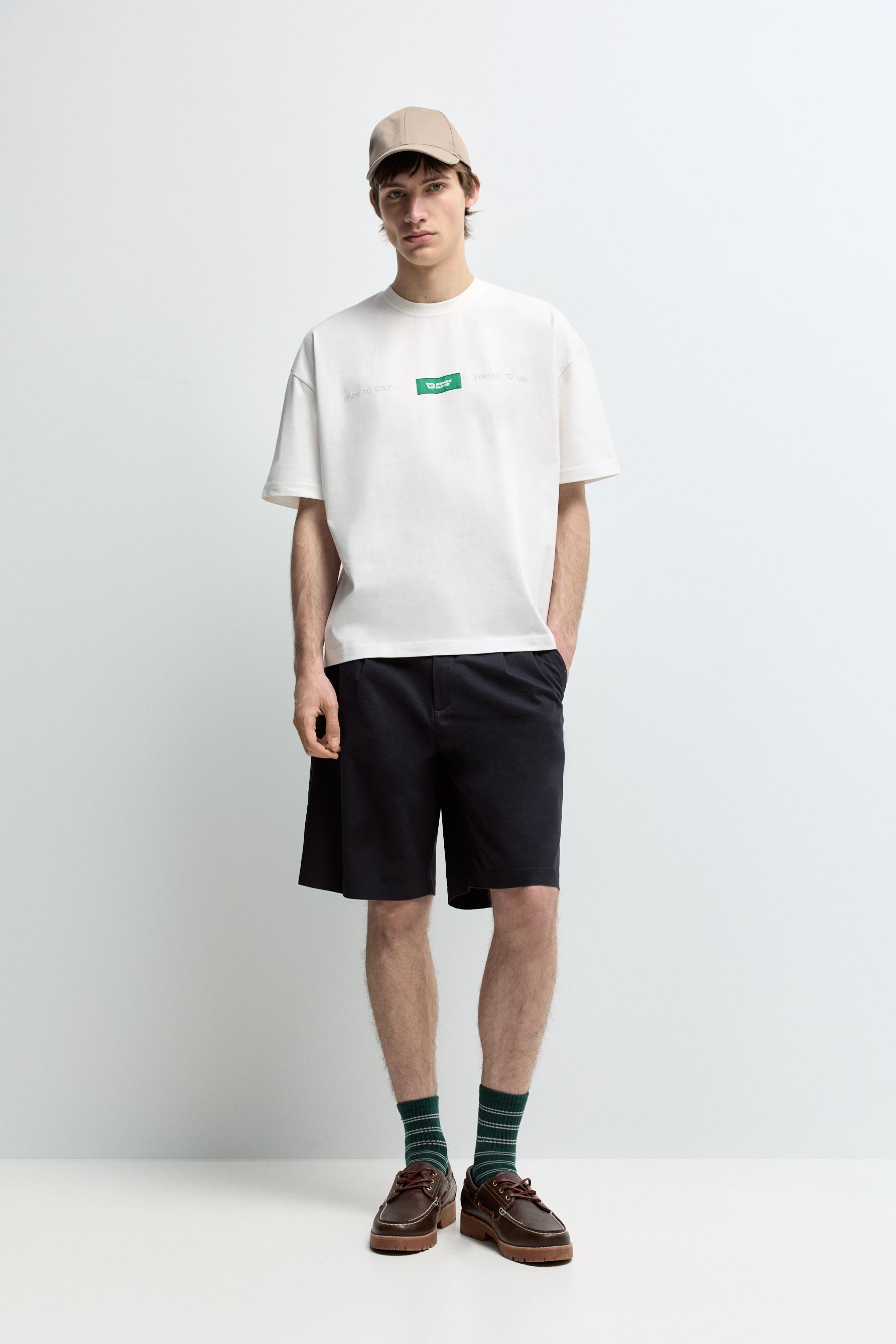 Camiseta texto parche